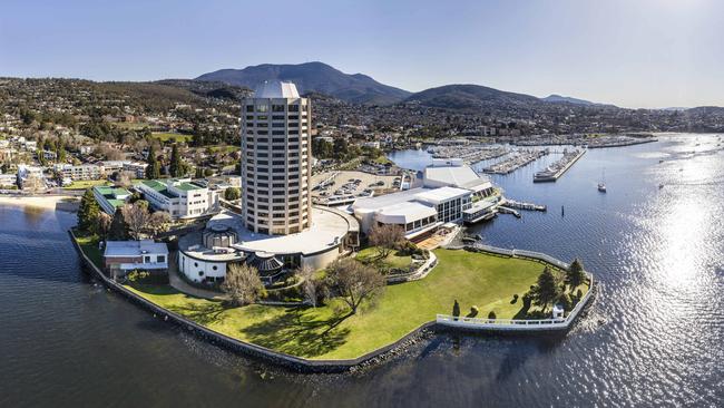 Wrest Point, one of Tasmania’s most iconic buildings, has had a $65m makeover. Picture: Supplied by Federal Group