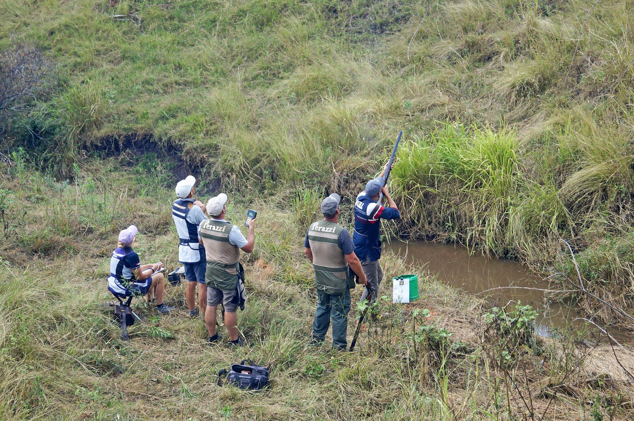 The Gympie Sporting Clays club hosted 40 of the state's most deadeye shooters for a State Selection Shoot at the Sexton grounds last Sunday. Picture: Contributed