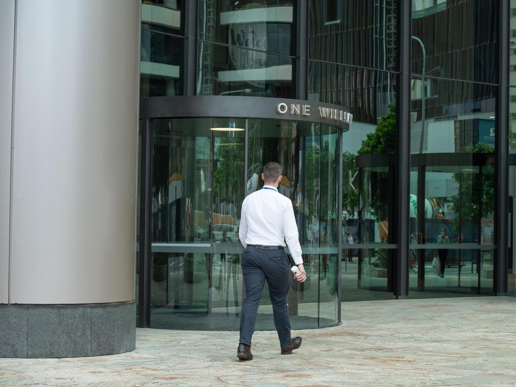 A public servant outside Brisbane’s tower of power