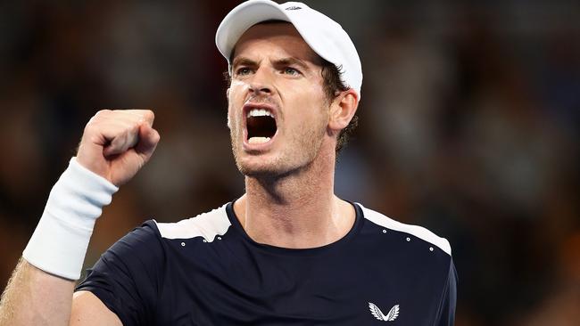 Andy Murray has been awarded a wildcard into the 2021 Aus Open. Picture: Getty Images