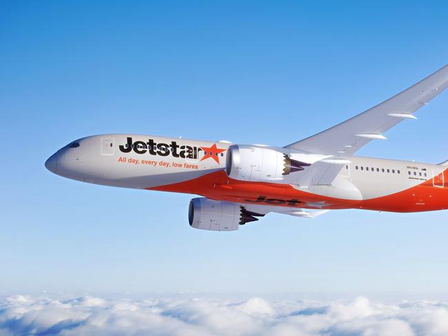 Jetstar 787s are undergoing a major makeover inside and out, with more business class seats, fewer economy seats and a new livery. Picture: Jetstar.