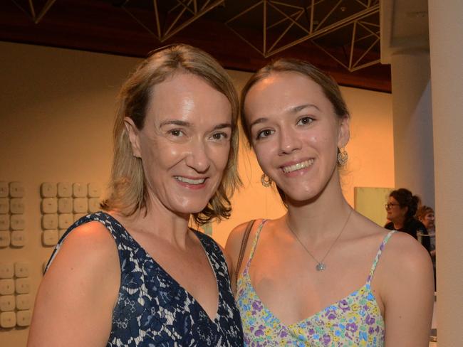Liz and Emily Exell at Queensland Ballet's production of 'Sleeping Beauty' at HOTA, Bundall. Picture: Regina King