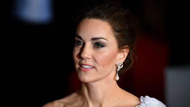 Catherine, Duchess of Cambridge attends the EE British Academy Film Awards at Royal Albert Hall on February 10, 2019. Picture: Gareth Cattermole/Getty Images.