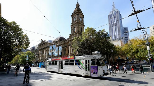 The same corner today. Picture: Tim Carrafa