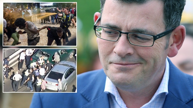 Voters believe Premier Dan Andrews is losing the battle against crime. Picture: Jake Nowakowski