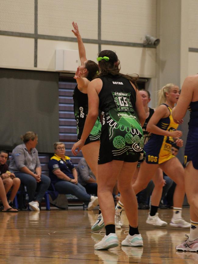 HART Sapphire Series round 1 2024 (Ruby) Darling Downs Panthers v Bond University Bull Sharks Netball