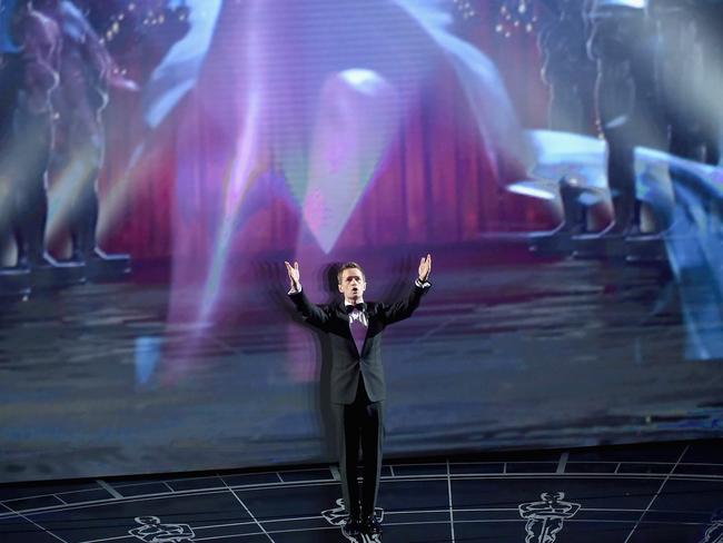 Let the show begin ... Neil Patrick Harris opens the 87th Academy Awards.