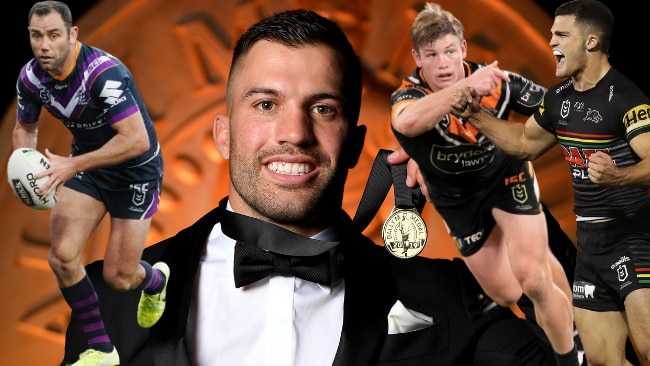 Nathan Cleary, Cameron Smith and Harry Grant are three of the leading Dally M contenders.