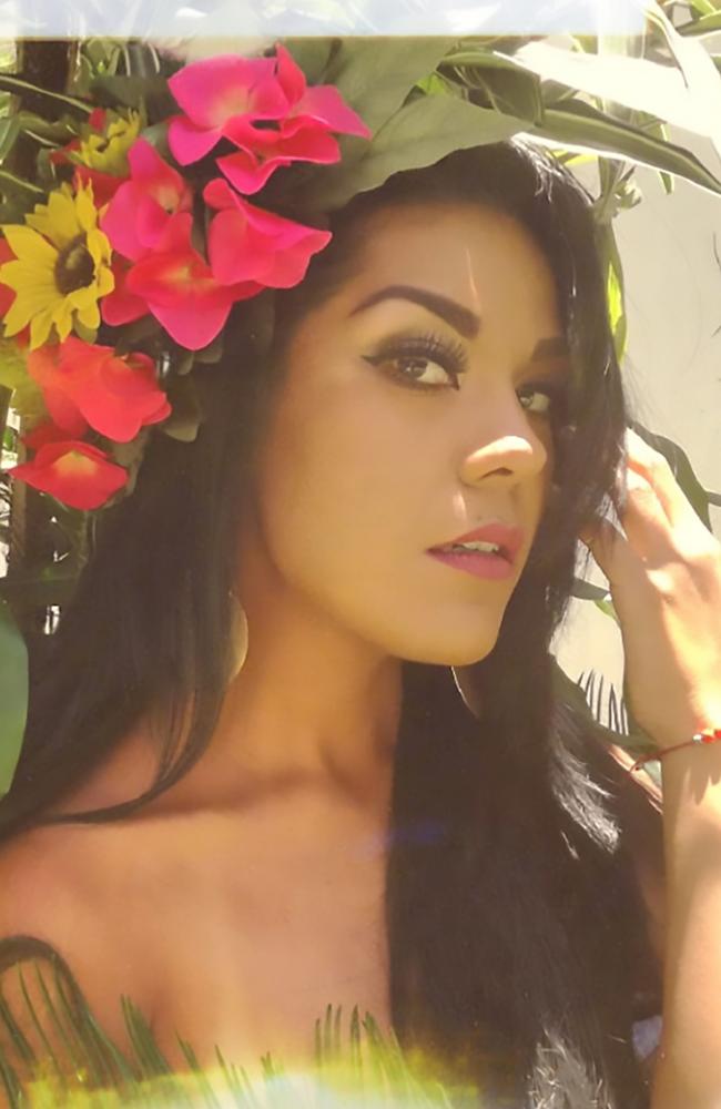 The beauty queen hopeful went on to lose 50kg. Picture: CEN/Australscope