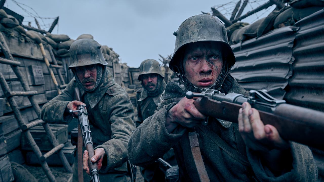 All Quiet on the Western Front is an unsentimental war epic. Picture: Netflix