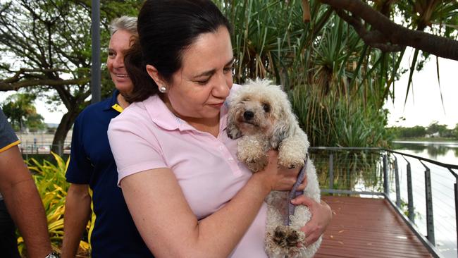 Queensland Premier Annastacia Palaszczuk (AAP Image/Darren England)