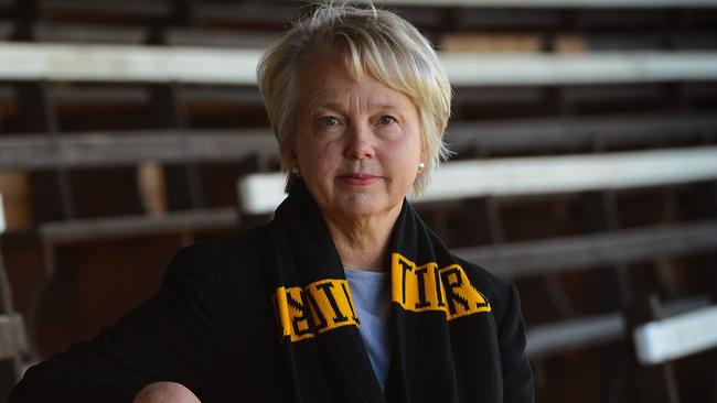 President of Richmond Football Club Peggy O'Neal. Photo: Jake Nowakowski