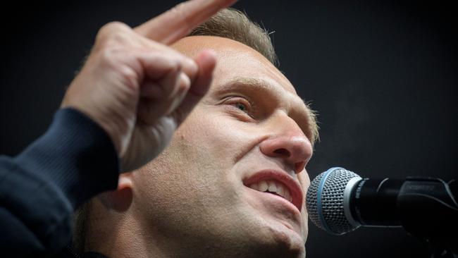 Russian opposition leader Alexei Navalny in 2019. Picture: AFP