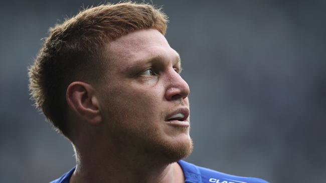 Bulldogs forward Dylan Napa faces an NRL sanction after a breach of Covid-19 protocols. Picture: Getty Images