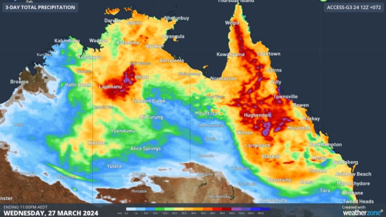 Easter long weekend weather Rain forecast for NT, QLD, SA, NSW