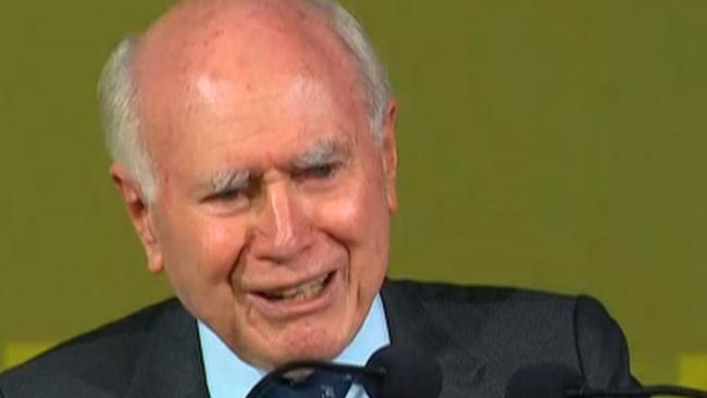 Former Prime minister John Howard launches the Bennelong Campaign. SKY news