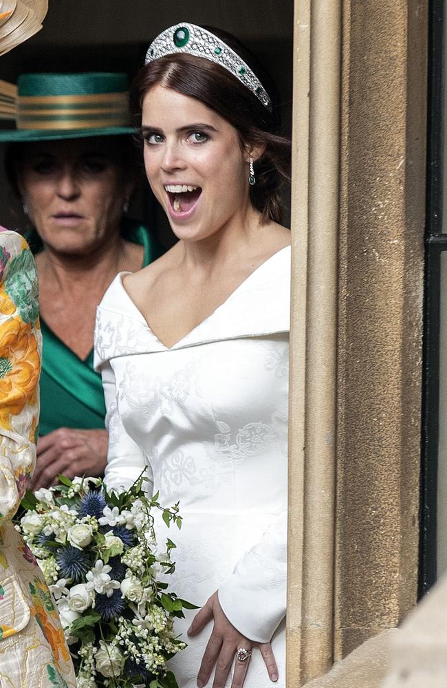 The bride, Princess Eugenie of York. Picture: AP