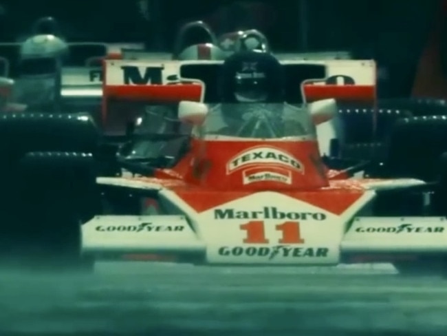 A screen grab from the trailer for the Formula One film, Rush. Picture: YouTube