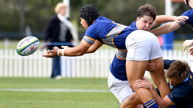 GPS first XV rugby between Churchie and Brisbane Grammar School. Saturday September 3, 2022. Picture, John Gass