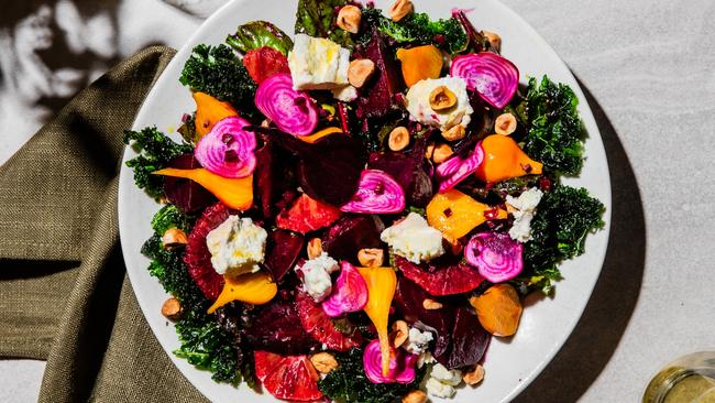 We heart beets: Lennox Hastie’s beetroot salad. Photo: Nikki To