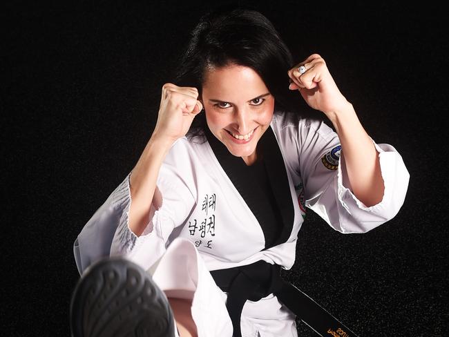 Fourth degree TKD master Renee Nightingale. Picture: Zak Simmonds