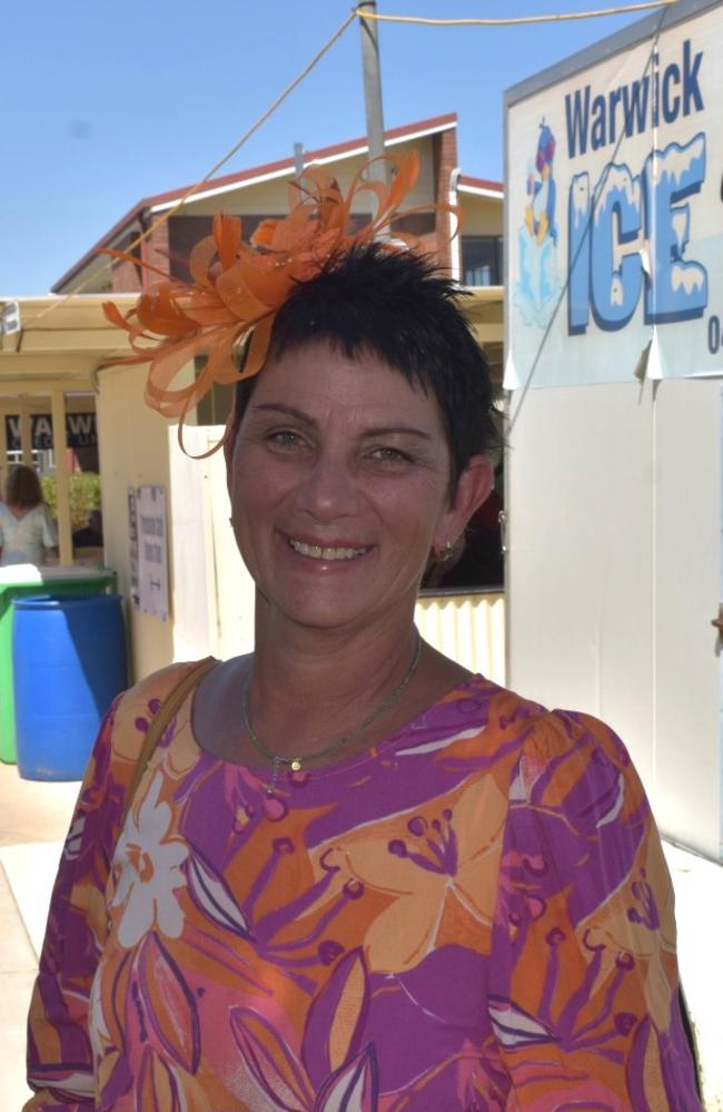 Debbie Reeve from Caboolture at Warwick Cup race day at Allman Park Racecourse, Saturday, October 14, 2023 (Photo: Michael Hudson/ Warwick Daily News)