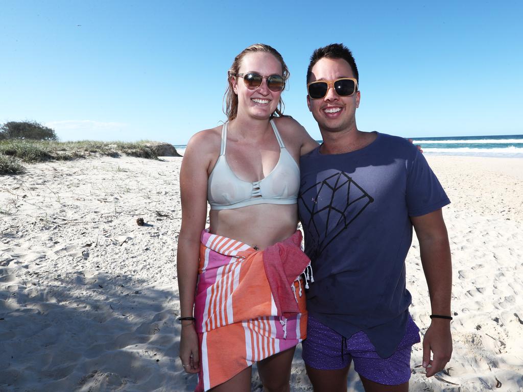 Alisha Bausch and Bryce Campbell. Photograph : Jason O’Brien