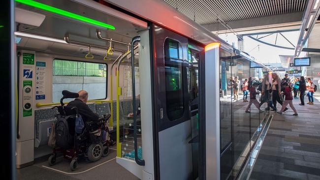 Sydney Metro runs at a 98-99 per cent punctual rate.