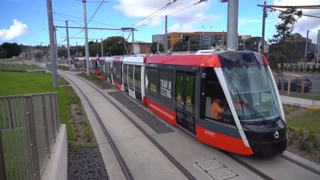 Ride the light rail Trams