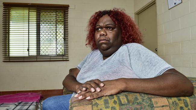 At home in Hermannsburg in 2017. Picture: Chloe Erlich/The Australian