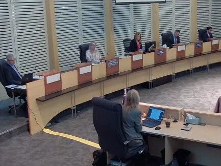 Central Coast Council put in place social distancing measures at its meeting.