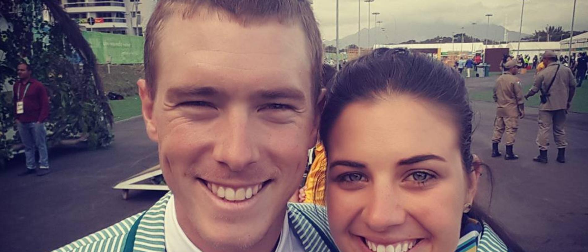 Supplied Editorial Rohan Dennis and wife Melissa . Picture: Instagram