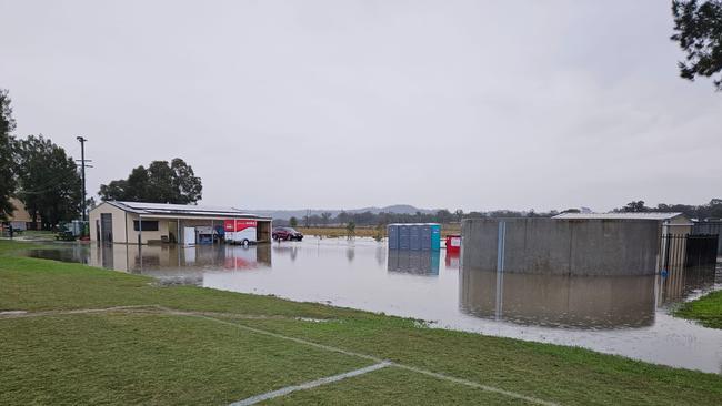 The U12 competition was cancelled due to flooding last week at Camden. Picture: Facebook