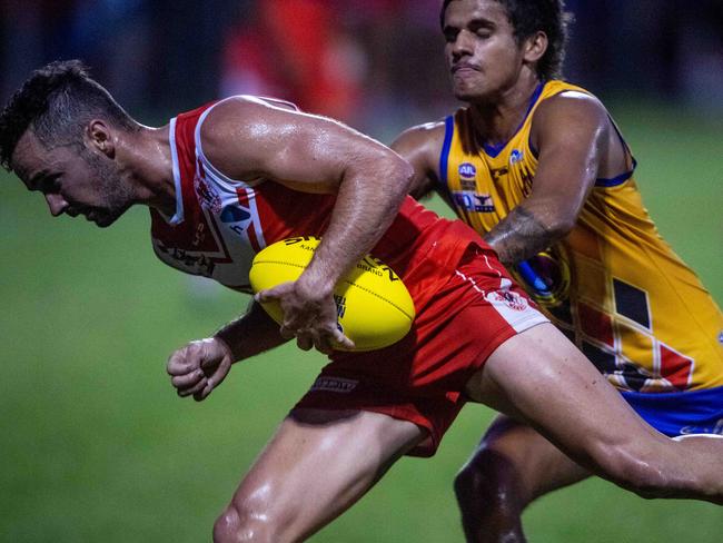 2020/21 TIO NTFL MenÃs Premier League Ã Round 9: Waratah vs Wanderers.Picture: Che Chorley