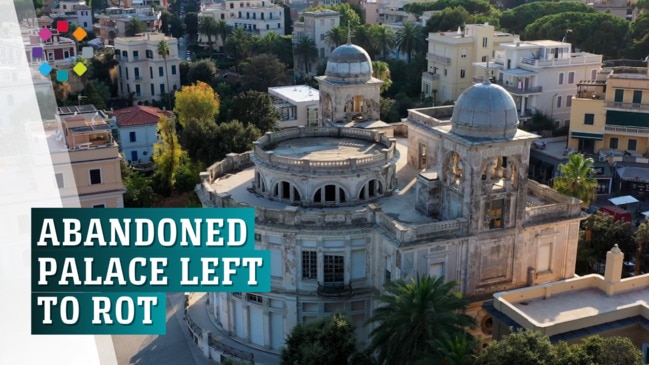 Abandoned palace left to rot