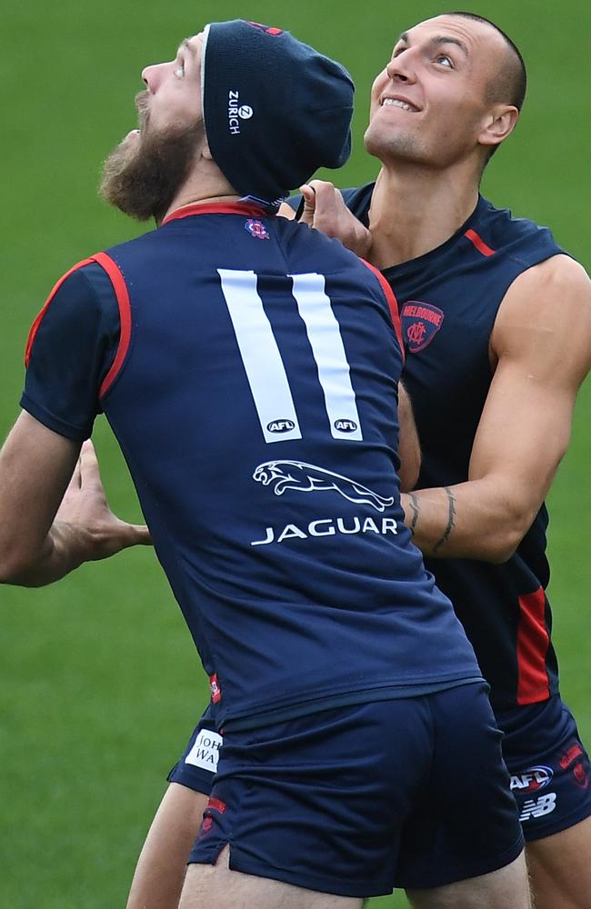 Both Max Gawn and Braydon Preuss have suffered knee injuries.