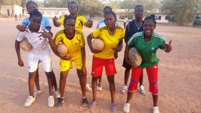 Rugby league is now played by men, women and children in Cameroon.