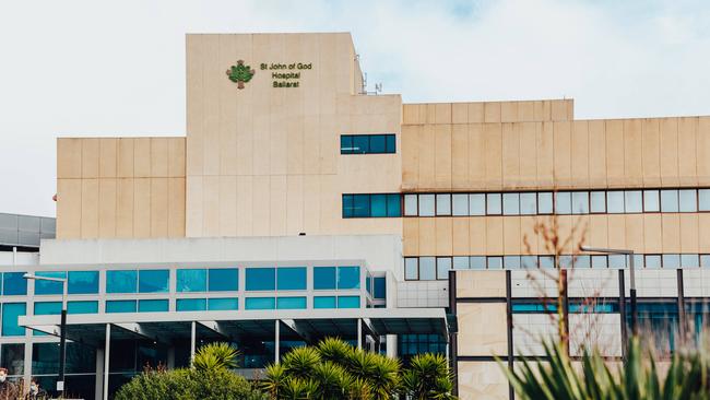 St John of God Hospital in Ballarat has been taken to VCAT by a man seeking over a surgery done on a relative more than a decade ago. Photo: Chloe Smith