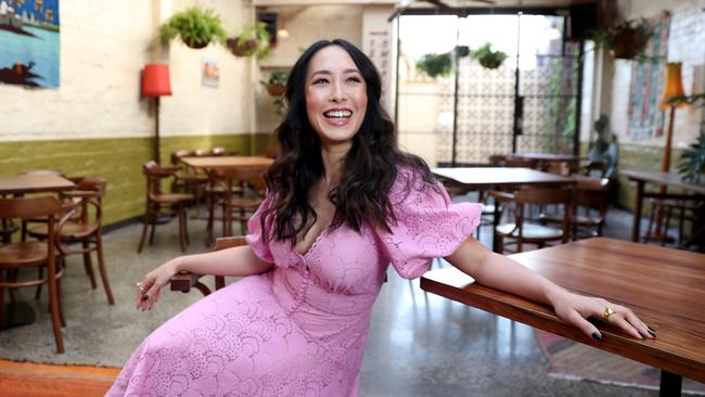 Melissa Leong is a star on the rise. Picture: David Geraghty/The Australian.