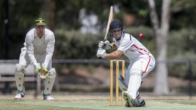 Kingston Heath batsman Matthew Cefala. Picture: Valeriu Campan