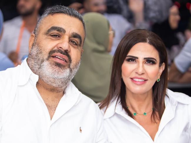 Ms Fadlallah with her new partner Adel Dayoub.