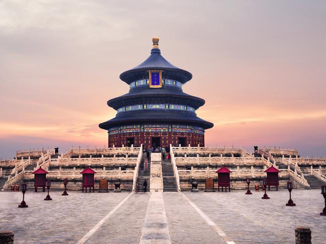 The Temple of Heaven is another World Heritage site, featuring a series of religious buildings used by emperors in the Ming and Qing dynasties. Photo: istock