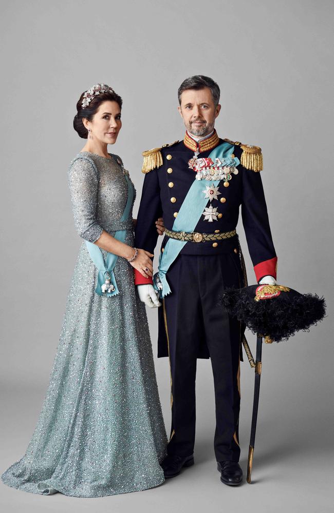 Princess Mary with her husband Crown Prince Frederik. Picture Hasse Nielsen