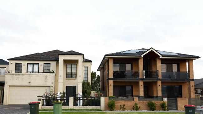 Buyers need 13 times the average salary to cover the median price of a house in Sydney. Picture: Jonathan Ng