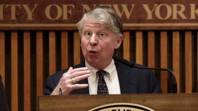 Cyrus Vance in New York. Picture: Getty Images