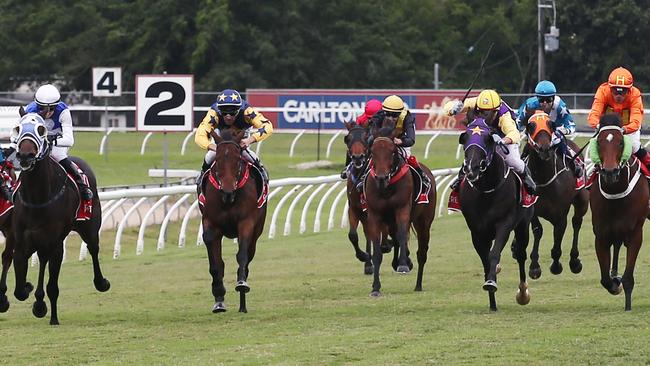 Racing at Cannon Park Racecourse, Woree. PICTURE: BRENDAN RADKE.