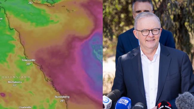 Anthony Albanese to avoid sharing name with next Aussie tropical cyclone. Picture: supplied