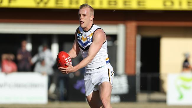 Keenan O'Shea was impressive for Caroline Springs. Picture: Local Legends Photography