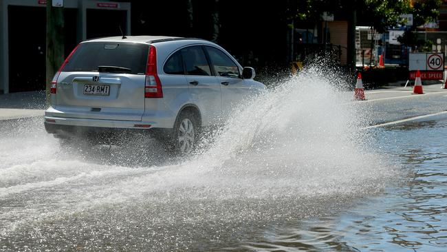 Northey Street, Windsor, today.  (AAP Image/Jono Searle))