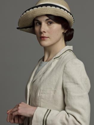 Downton Abbey' actor Michelle Dockery as Lady Mary Crawley. Picture: Supplied